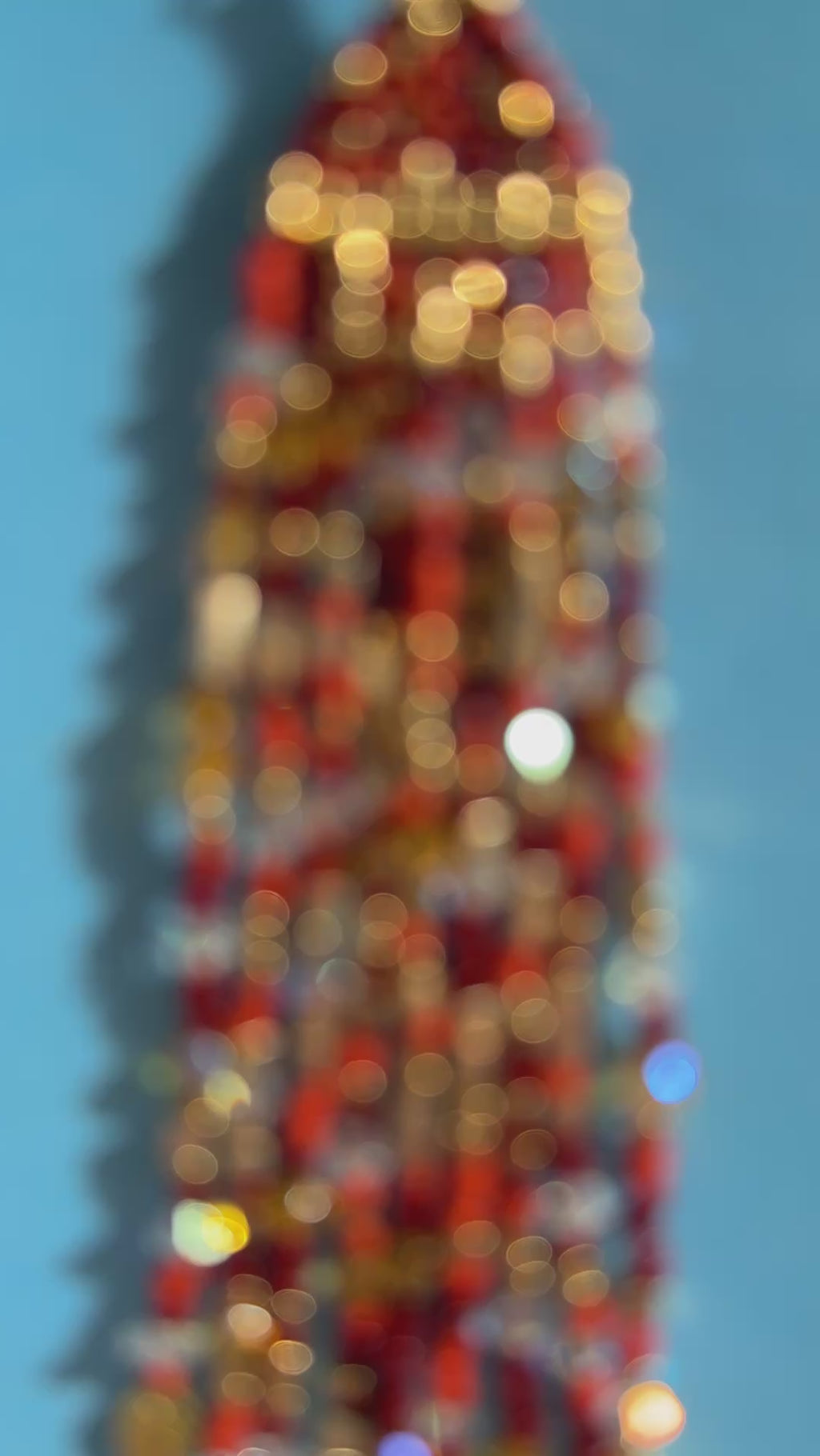 October Beaded Fringe Earrings